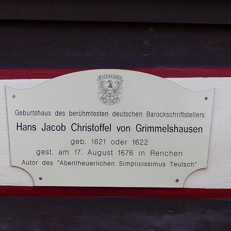 Grimmelshausen Hotel Gelnhausen Zewnętrze zdjęcie